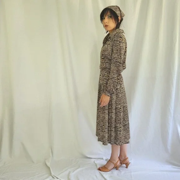 Vintage Multicolor Skirt Set - Picture 2 of 6